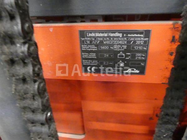 Grote foto 2 linde l14 staande pallettrucks doe het zelf en verbouw hefwerktuigen