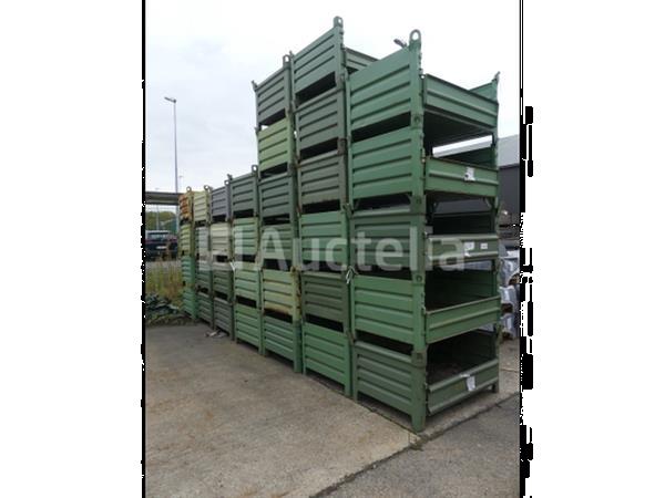 Grote foto 4 stapelbare metalen bakken doe het zelf en verbouw hefwerktuigen