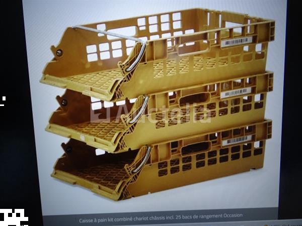 Grote foto 25 brooddoos combo kit trolley chassis incl doe het zelf en verbouw hefwerktuigen