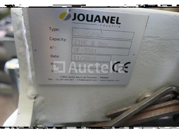Grote foto jouanel handmatige schaar buigmachine extrusiemachine pcx2540a doe het zelf en verbouw onderdelen en accessoires