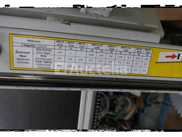 Grote foto jouanel handmatige schaar buigmachine extrusiemachine pcx2540a doe het zelf en verbouw onderdelen en accessoires