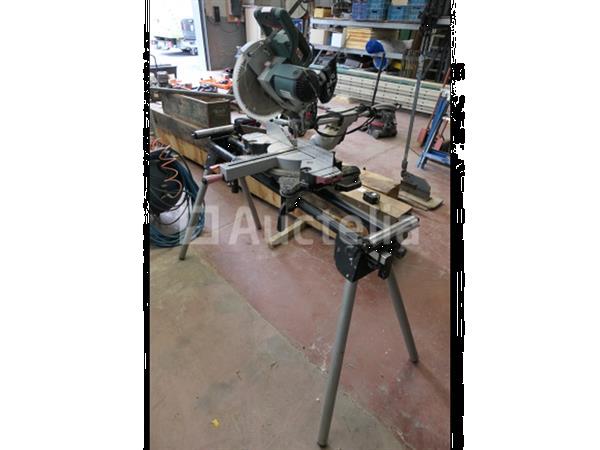 Grote foto verstekzaag en klapvoet metabo kgs 254m doe het zelf en verbouw ijzerwaren en bevestigingsmiddelen