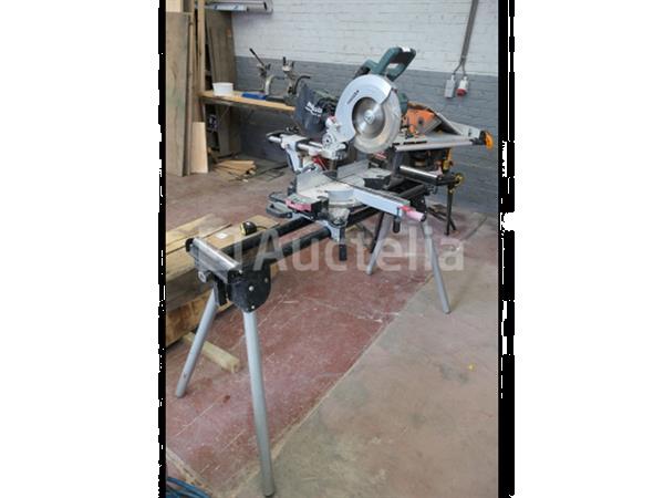 Grote foto verstekzaag en klapvoet metabo kgs 254m doe het zelf en verbouw ijzerwaren en bevestigingsmiddelen