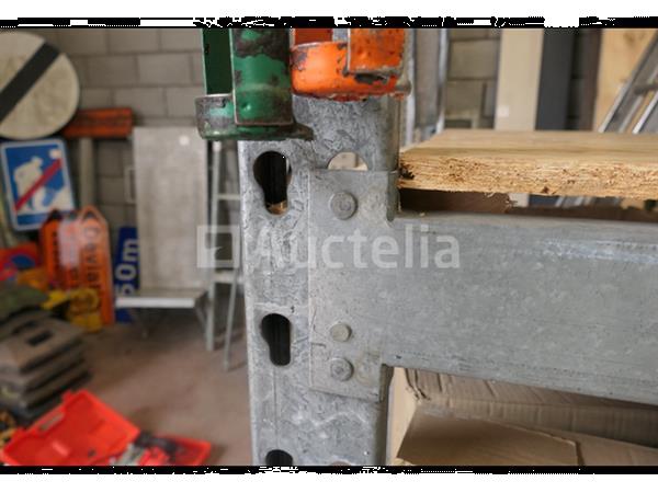 Grote foto gegalvaniseerde palletstellingen doe het zelf en verbouw hefwerktuigen
