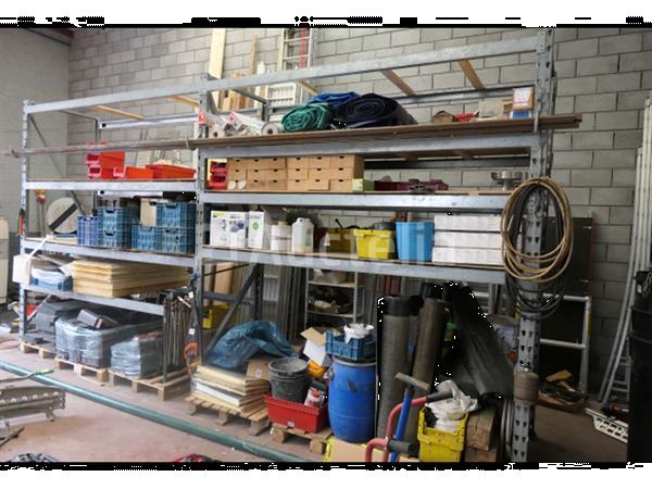 Grote foto gegalvaniseerde palletstellingen doe het zelf en verbouw hefwerktuigen