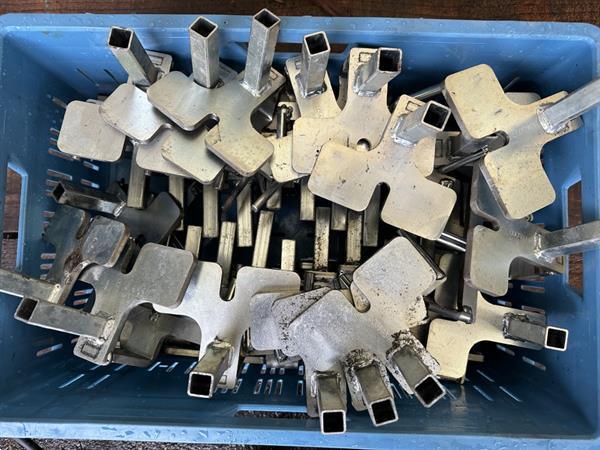 Grote foto javo plus medium potmachine met twee pneumatische potinzetters agrarisch tuinbouw