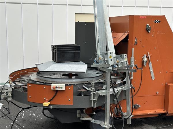 Grote foto javo plus medium potmachine met twee pneumatische potinzetters agrarisch tuinbouw