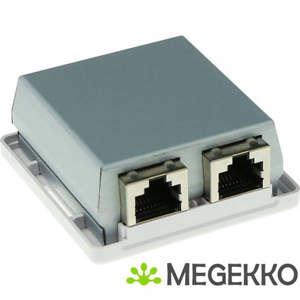 Grote foto act modulair opbouwdoos shielded 2 voudig cat6a computers en software netwerkkaarten routers en switches
