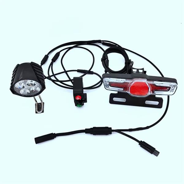 Grote foto verlichting set voor bafang bbs01 bbs02 bbshd fietsen en brommers elektrische fietsen