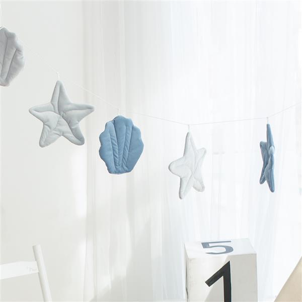 Grote foto blauwe tipi speeltent blue sea met of zonder velvet schelpmat tipi tent kinderen en baby overige