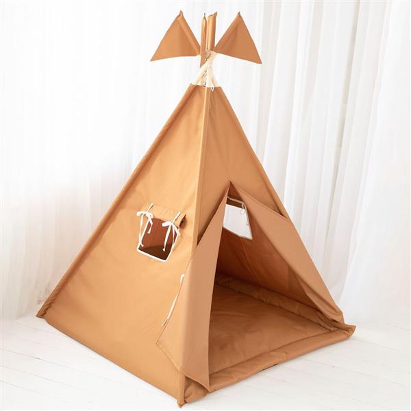 Grote foto outdoor tipi speeltent honing voor binnen en buiten outdoor tipi speeltent mat vlaggen kinderen en baby overige