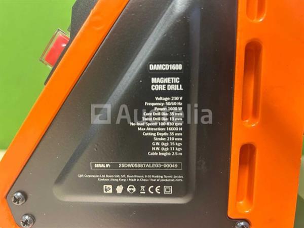 Grote foto daewoo 2025 damcd1600 magnetische boormachine doe het zelf en verbouw hefwerktuigen