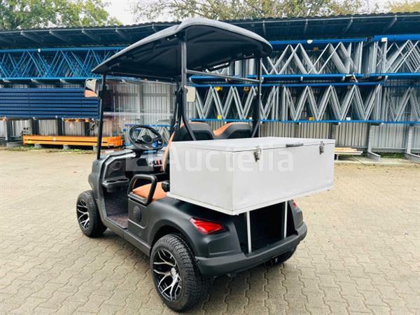Grote foto rte golfkar met opslagbox mat zwart doe het zelf en verbouw hefwerktuigen