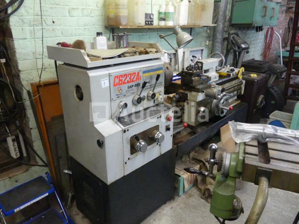 Grote foto metalen draaibank gap bed draaibank c6232a doe het zelf en verbouw ijzerwaren en bevestigingsmiddelen