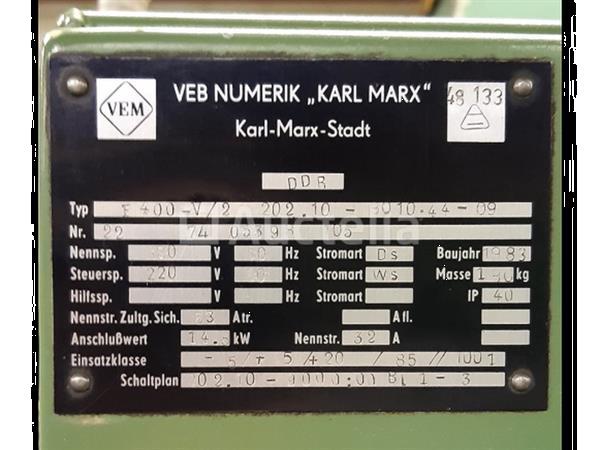 Grote foto fritz heckert f400 v 2 202.10 8010.44 09 doe het zelf en verbouw ijzerwaren en bevestigingsmiddelen