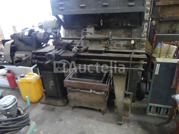 Grote foto metalen draaibank doe het zelf en verbouw ijzerwaren en bevestigingsmiddelen