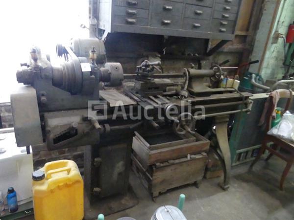 Grote foto metalen draaibank doe het zelf en verbouw ijzerwaren en bevestigingsmiddelen