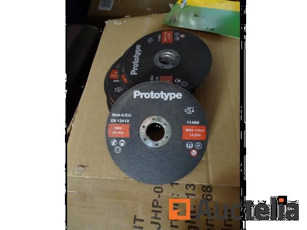 Grote foto 20 metalen schijven 125 mm prototype doe het zelf en verbouw ijzerwaren en bevestigingsmiddelen