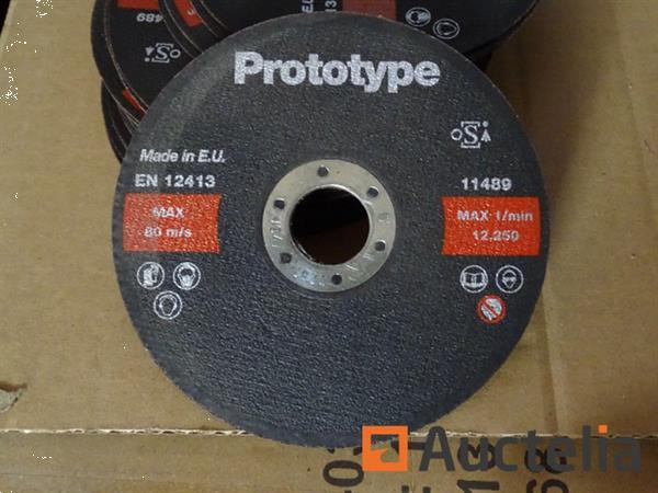 Grote foto 20 metalen schijven 125 mm prototype doe het zelf en verbouw ijzerwaren en bevestigingsmiddelen