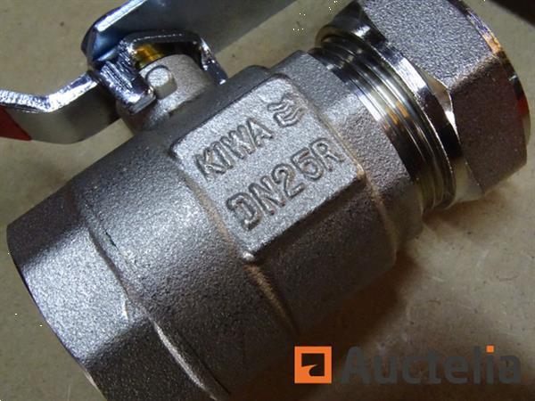 Grote foto 2 x kiwa dn25r afsluiters doe het zelf en verbouw kranen en graafmachines