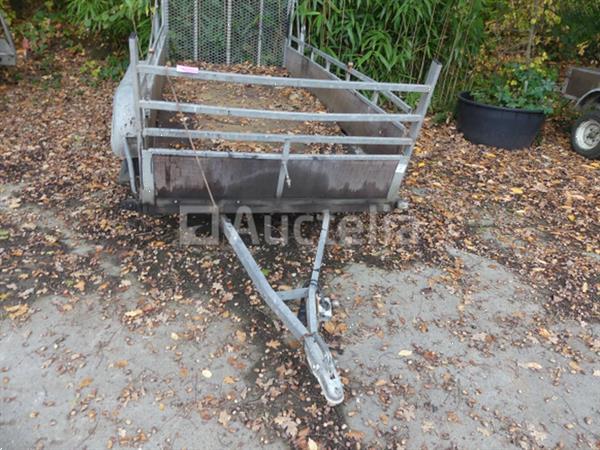Grote foto dubbelassige oplegger voor onderdelen de ridder agrarisch aanhangwagens