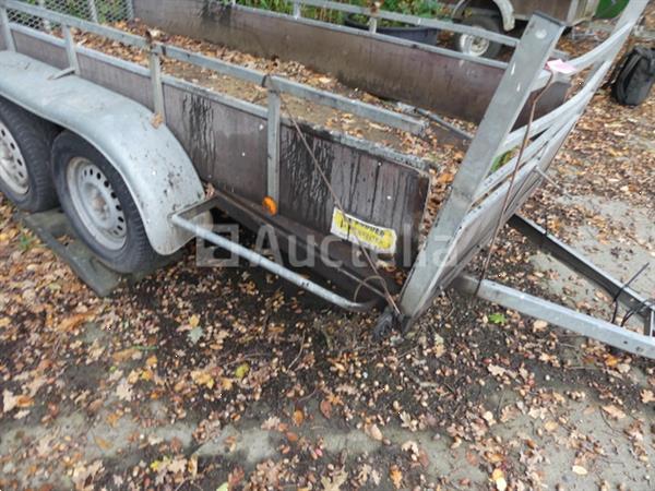 Grote foto dubbelassige oplegger voor onderdelen de ridder agrarisch aanhangwagens