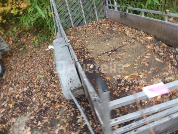 Grote foto dubbelassige oplegger voor onderdelen de ridder agrarisch aanhangwagens