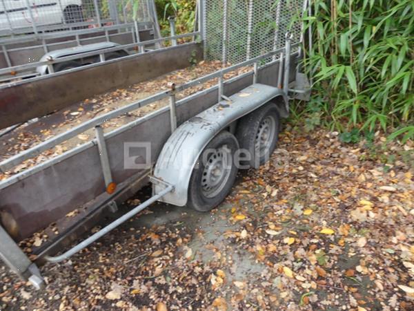 Grote foto dubbelassige oplegger voor onderdelen de ridder agrarisch aanhangwagens