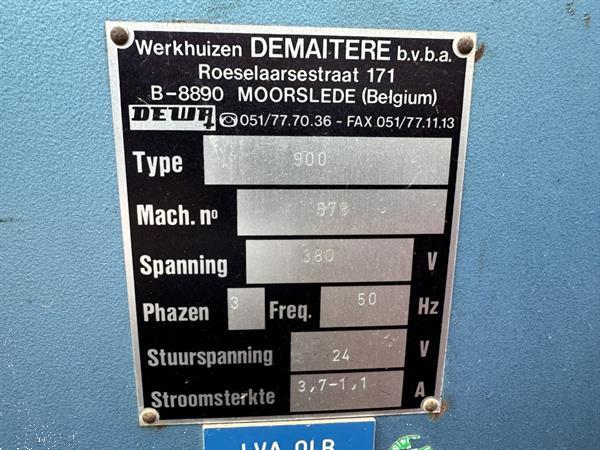 Grote foto demtec 900 potmachine met afvoerband agrarisch tuinbouw