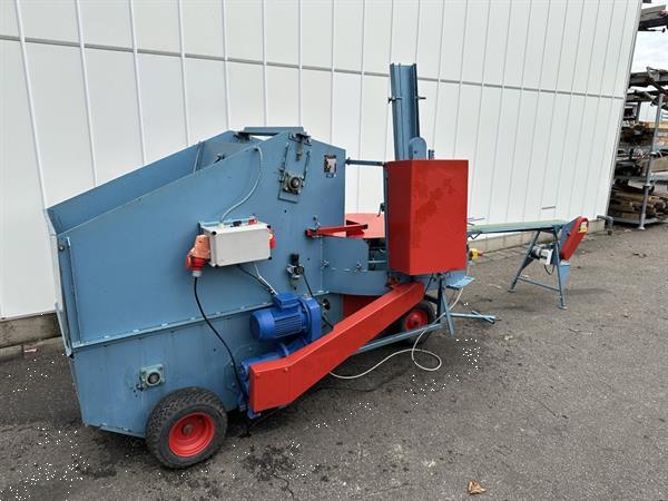 Grote foto demtec 900 potmachine met afvoerband agrarisch tuinbouw