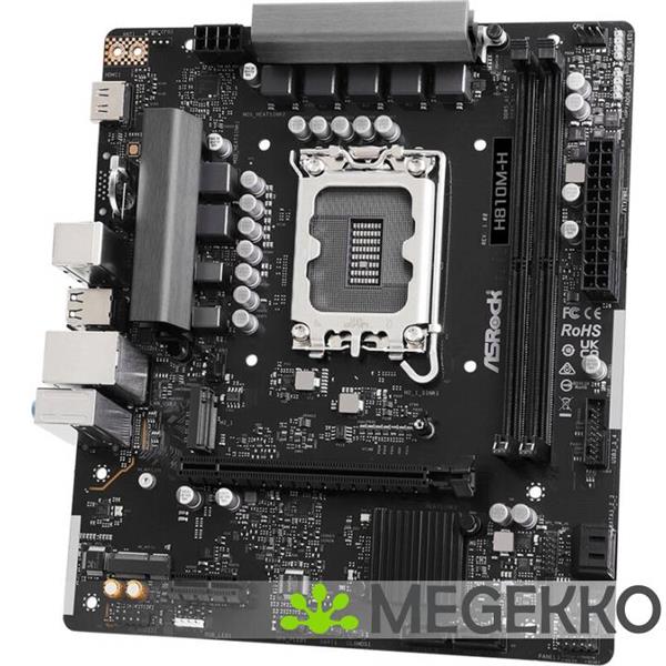 Grote foto asrock h810m h computers en software moederborden