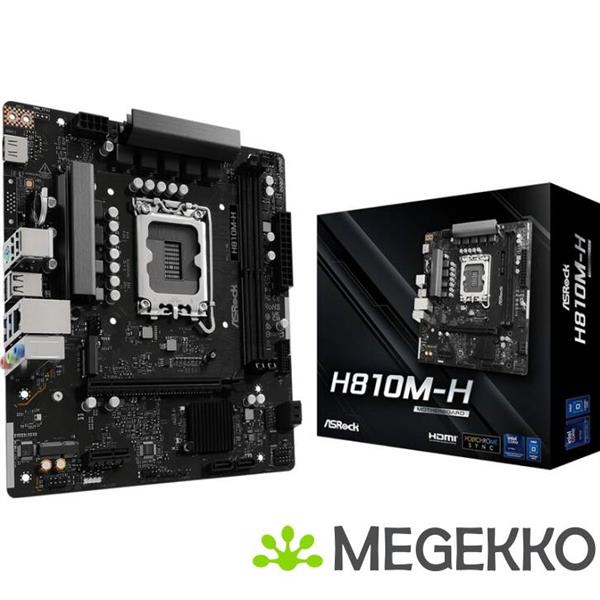 Grote foto asrock h810m h computers en software moederborden
