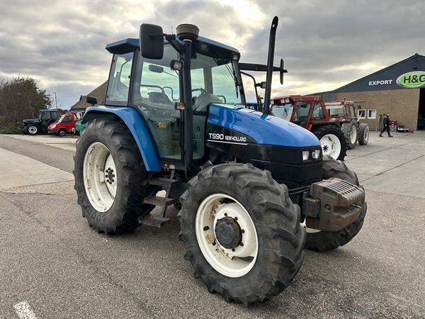 Grote foto new holland ts 90 agrarisch tractoren