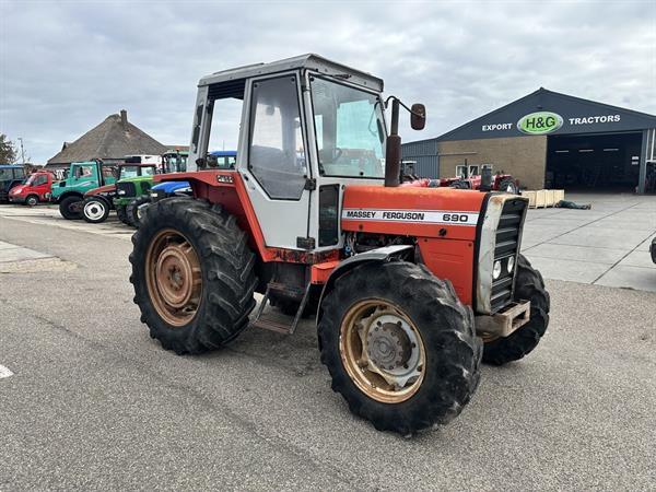 Grote foto massey ferguson 690 agrarisch tractoren