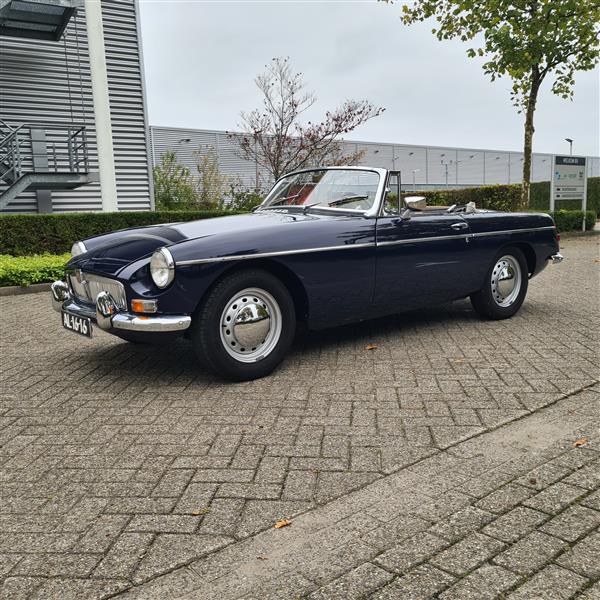 Grote foto mgb blauw 1963 auto mg