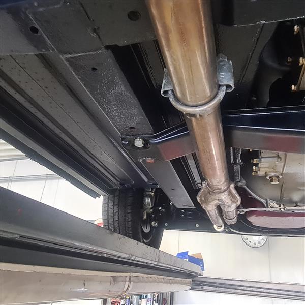 Grote foto mgb blauw 1963 auto mg