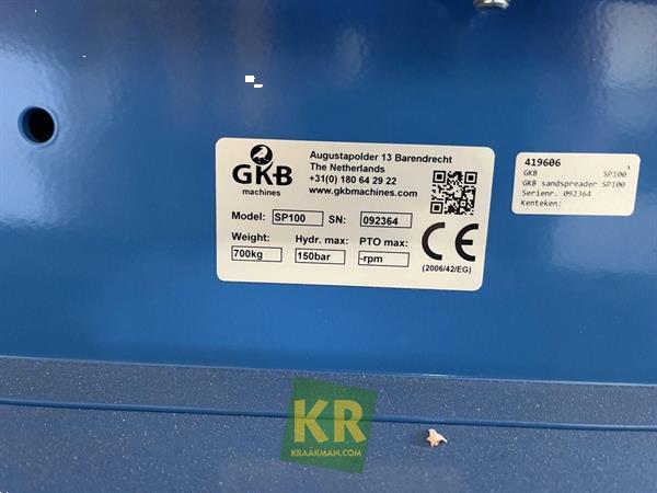 Grote foto gkb sandspreader 31021 agrarisch akkerbouw