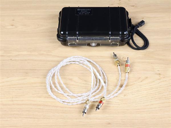 Grote foto kimber kable kcag silver audio interconnects rca 1 2 metre audio tv en foto onderdelen en accessoires