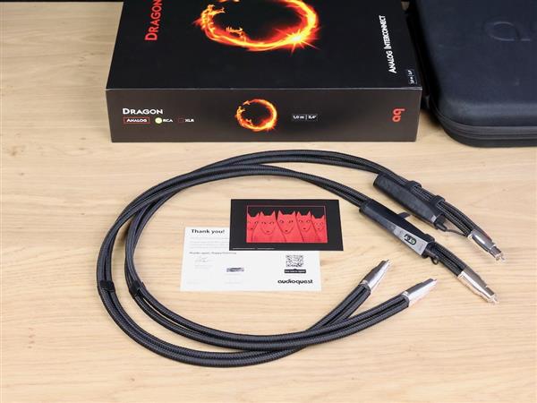 Grote foto audioquest dragon highend silver audio interconnects rca 1 0 metre audio tv en foto onderdelen en accessoires