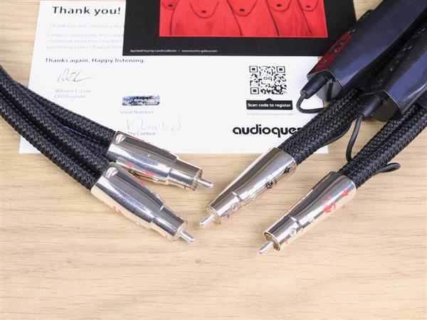 Grote foto audioquest dragon highend silver audio interconnects rca 1 0 metre audio tv en foto onderdelen en accessoires