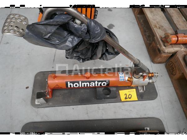 Grote foto hydraulische voetpomp holmatro doe het zelf en verbouw onderdelen en accessoires