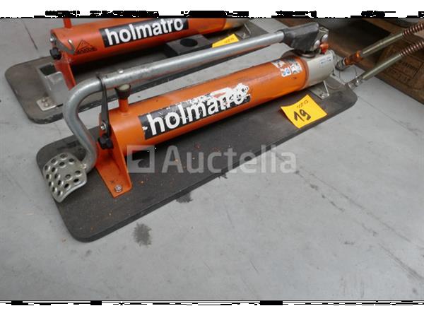 Grote foto hydraulische voetpomp holmatro doe het zelf en verbouw onderdelen en accessoires