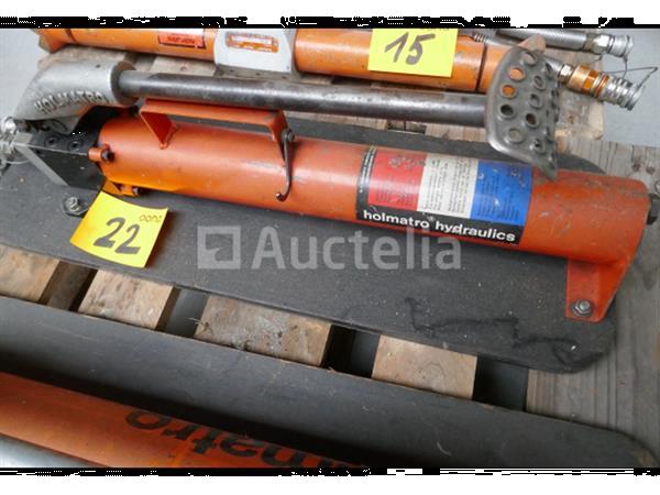 Grote foto hydraulische voetpomp holmatro doe het zelf en verbouw onderdelen en accessoires