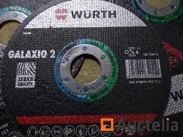 Grote foto 10 wurth metalen schijven doe het zelf en verbouw ijzerwaren en bevestigingsmiddelen