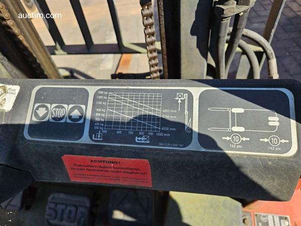 Grote foto linde e15 heftruck 1990 agrarisch heftrucks