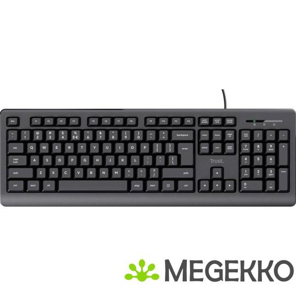 Grote foto trust tk 150 toetsenbord zwart computers en software toetsenborden