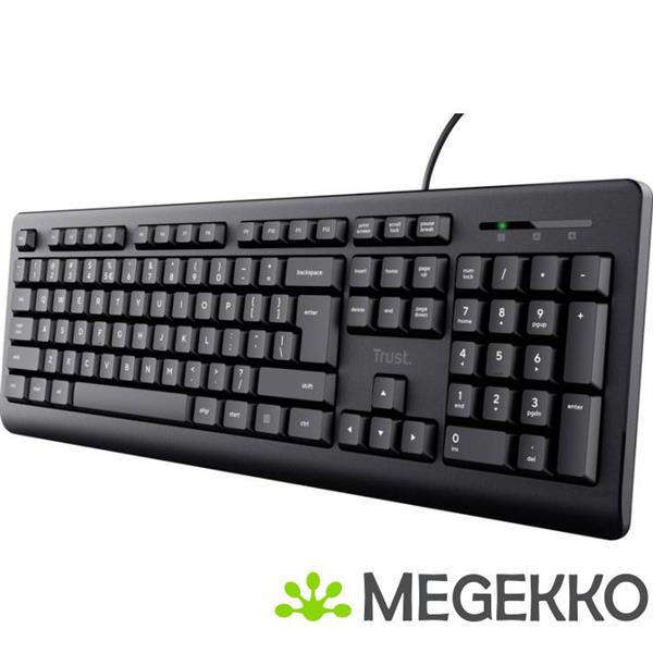 Grote foto trust tk 150 toetsenbord zwart computers en software toetsenborden