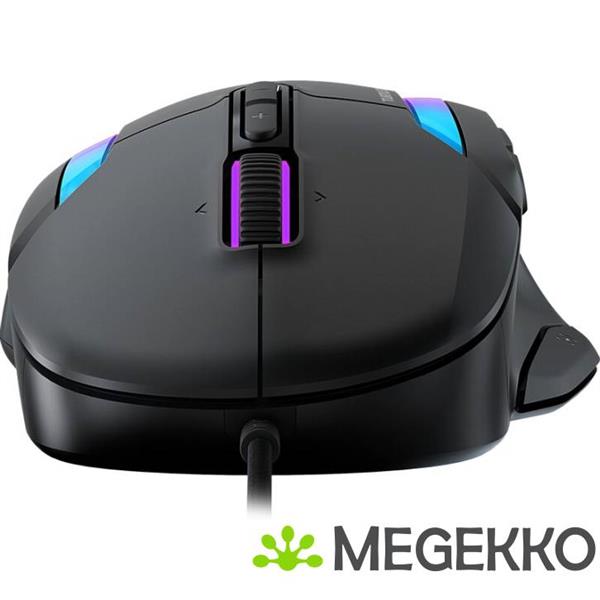 Grote foto turtle beach kone ii zwart gaming muis computers en software overige computers en software