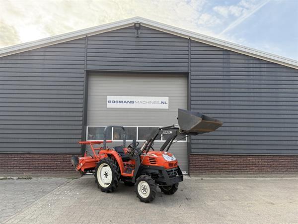 Grote foto kubota kt22 4wd minitractor met voorlader frontlader agrarisch tractoren