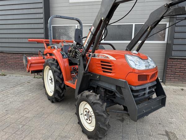 Grote foto kubota kt22 4wd minitractor met voorlader frontlader agrarisch tractoren